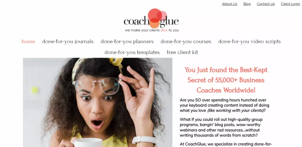 Plr Website - CoachGlue